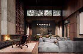 Modern Rustic interior design by finehomez
